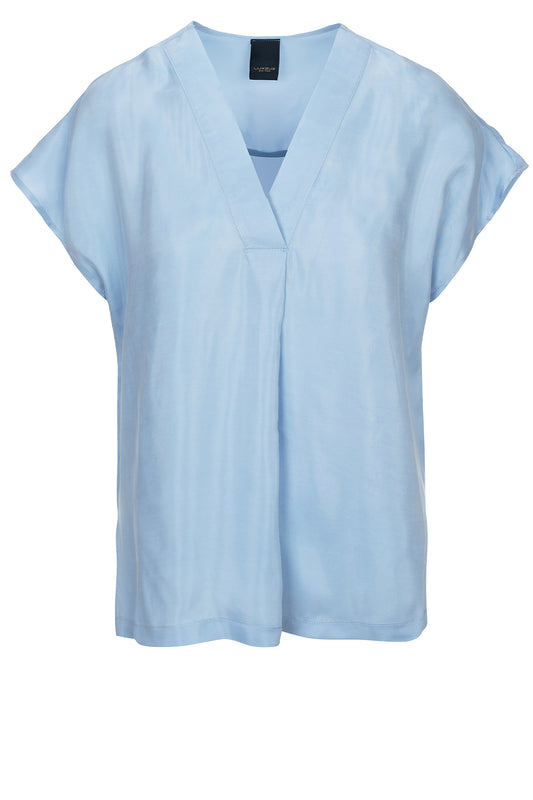 LUXZUZ // ONE TWO Zanello Blouse Blouse 516 Blue Heron