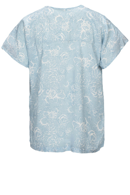 LUXZUZ // ONE TWO Zanello Blouse Blouse 509 Baby Blue