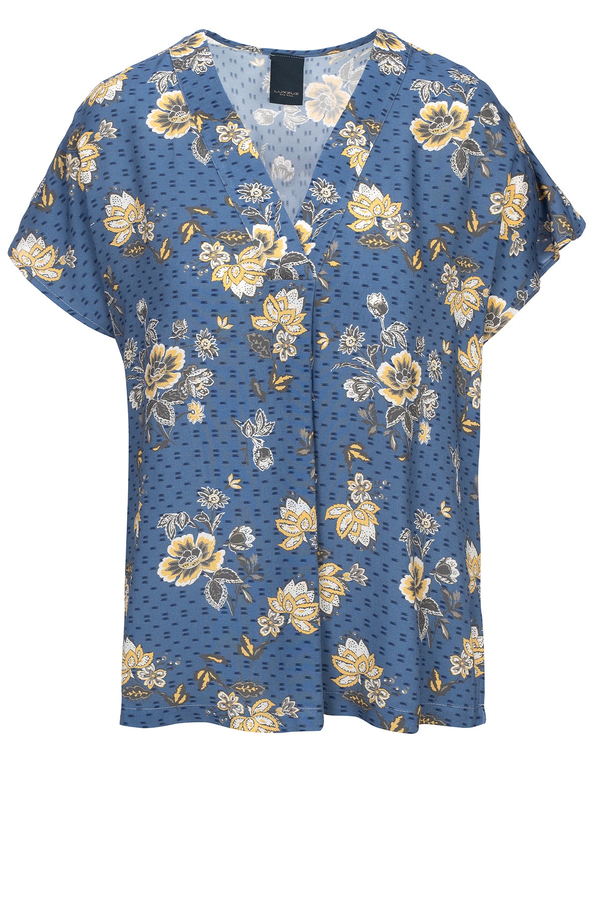 LUXZUZ // ONE TWO Zanello Blouse Campaign Blouse 532 Used Denim