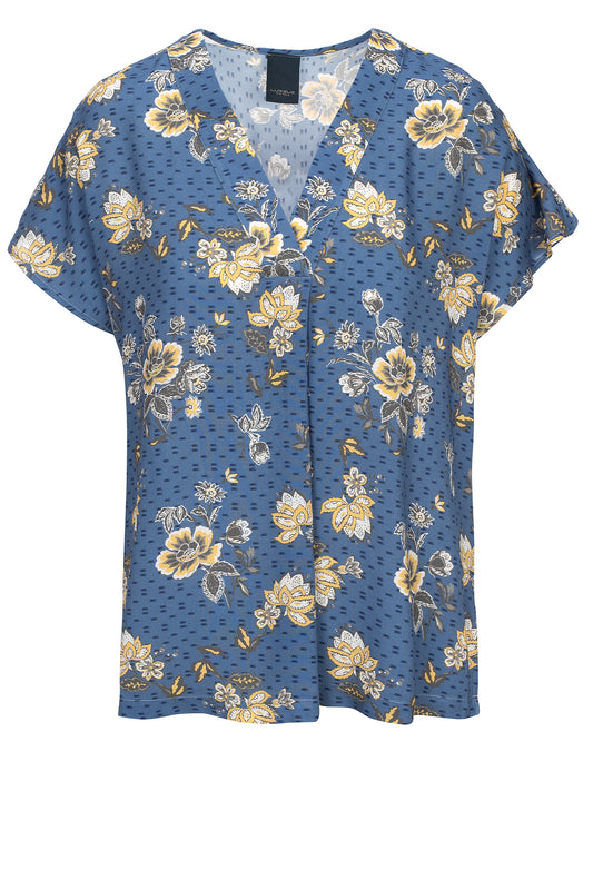LUXZUZ // ONE TWO Zanello Blouse Campaign Blouse 532 Used Denim