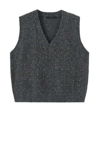 LUXZUZ // ONE TWO Zannie Knit Knit 824 Charcoal Gray