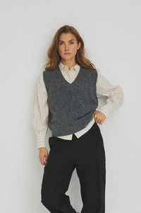 Zannie Knit - Charcoal Gray