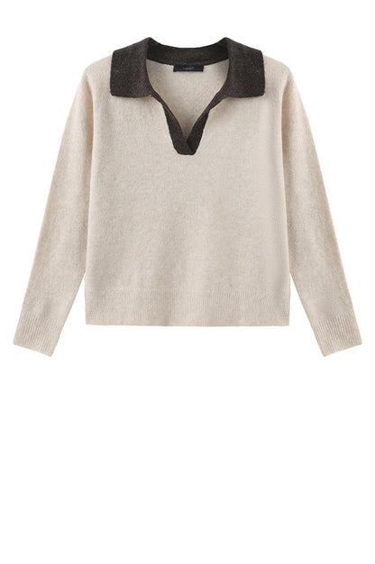 LUXZUZ // ONE TWO Zebina Knit Knit 741 Ecru