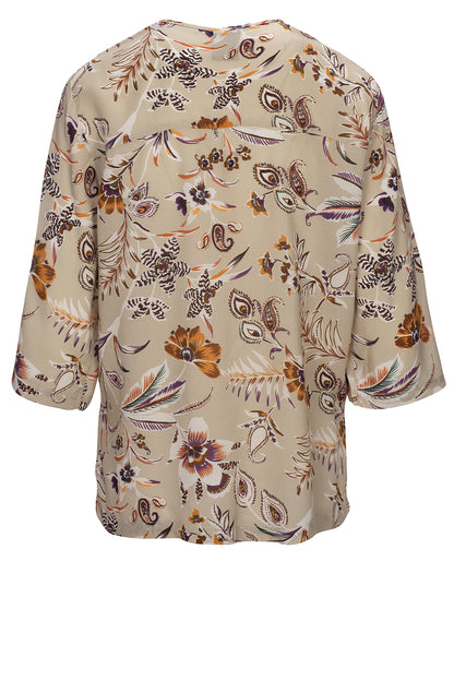 LUXZUZ // ONE TWO Zella Blouse Blouse 747 Pale Khaki