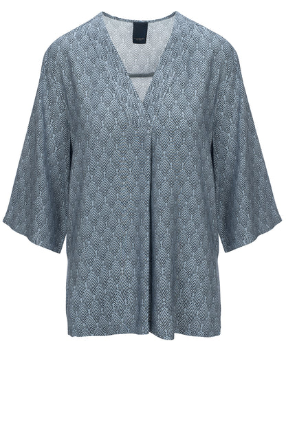 LUXZUZ // ONE TWO Zella Blouse Blouse 538 Serenity Blue