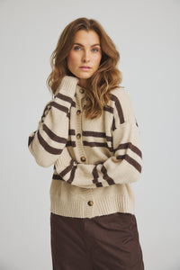 Zelma Knit - Ecru