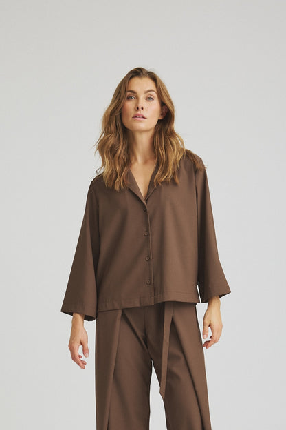 LUXZUZ // ONE TWO Zenika Shirt Shirt 749 Rain Drum