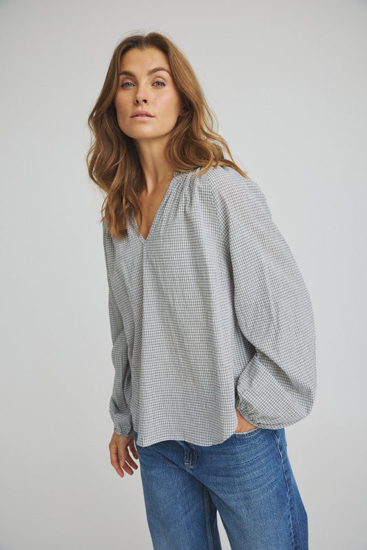 LUXZUZ // ONE TWO Zennia Blouse Blouse 741 Ecru