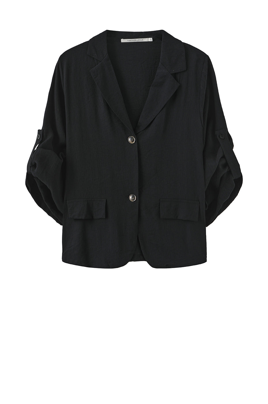 LUXZUZ // ONE TWO Zenza Shirt Shirt 999 Black