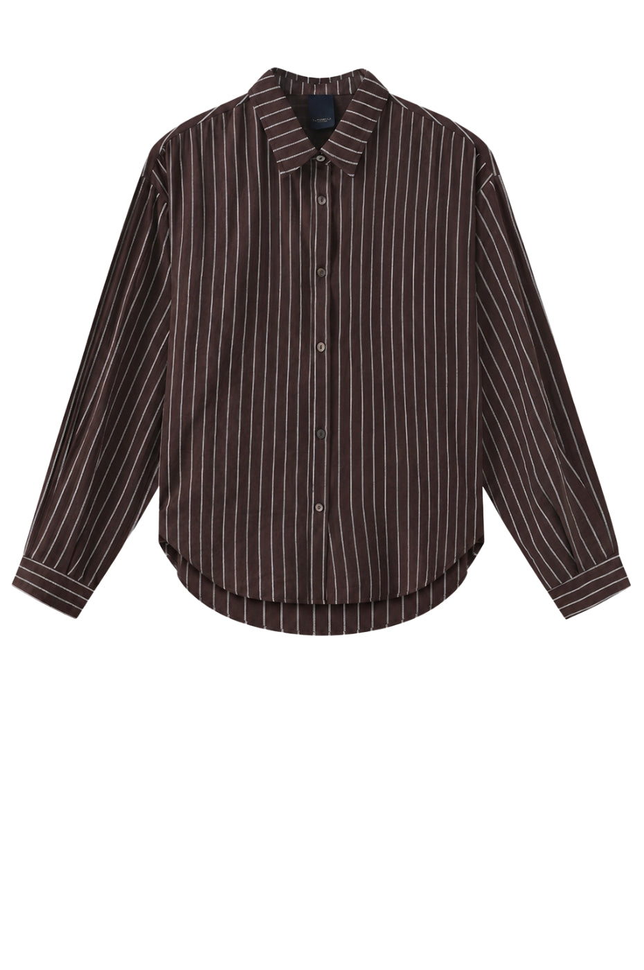 LUXZUZ // ONE TWO Zerafine Shirt Shirt 766 Chicory Coffee