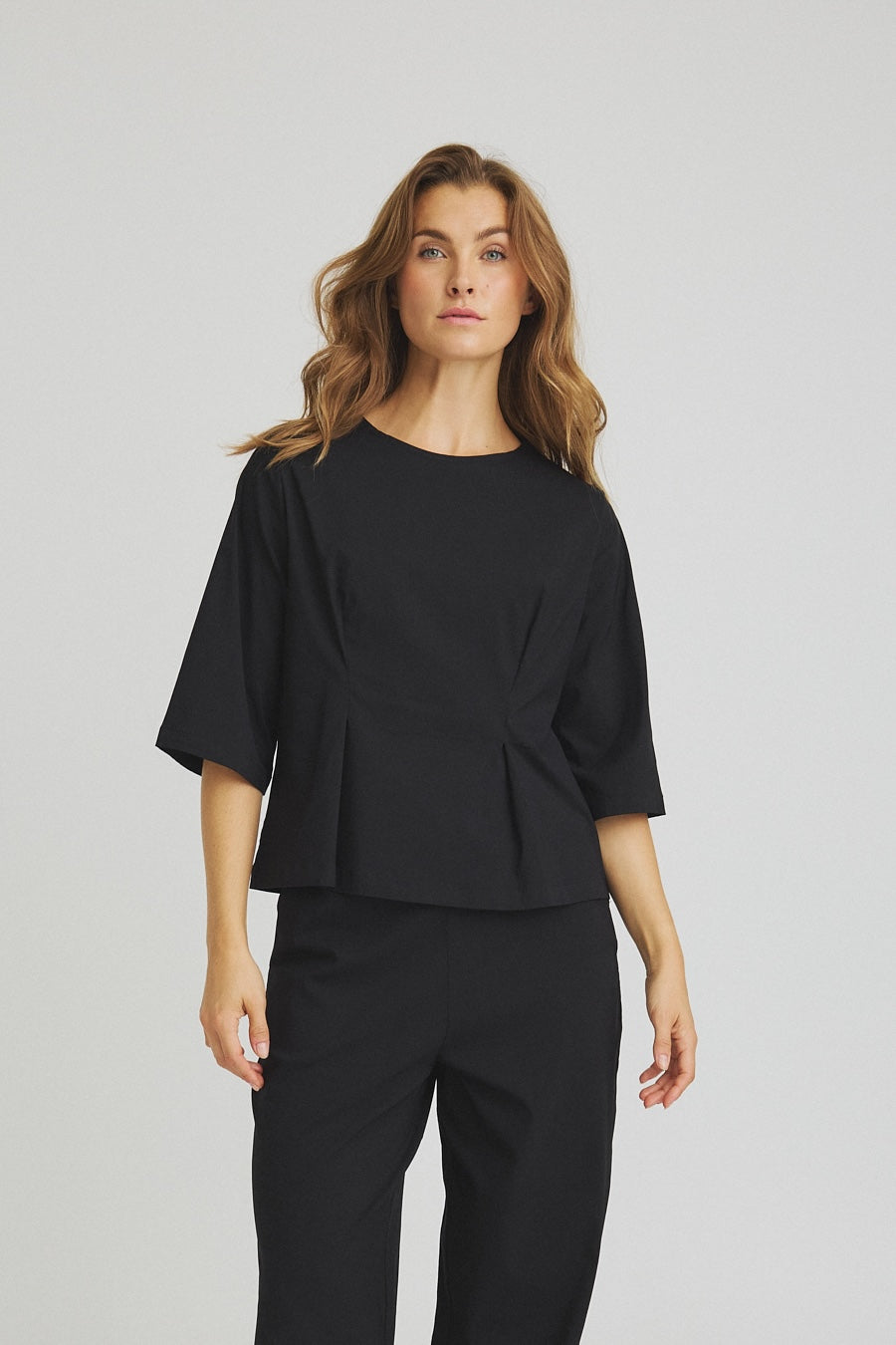 LUXZUZ // ONE TWO Zessa Blouse Blouse 999 Black