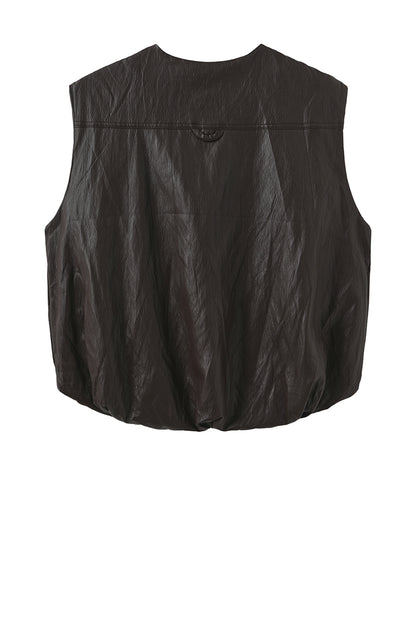 LUXZUZ // ONE TWO Zickan Vest Vest 799 Choco Lux
