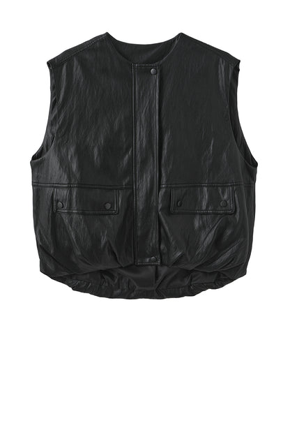 LUXZUZ // ONE TWO Zickan Vest Vest 999 Black