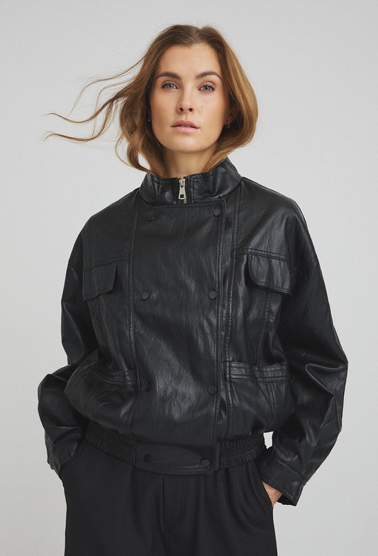 LUXZUZ // ONE TWO Ziggie Jacket Jacket 999 Black