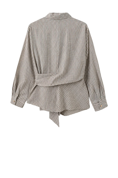 LUXZUZ // ONE TWO Zina Shirt Shirt 741 Ecru