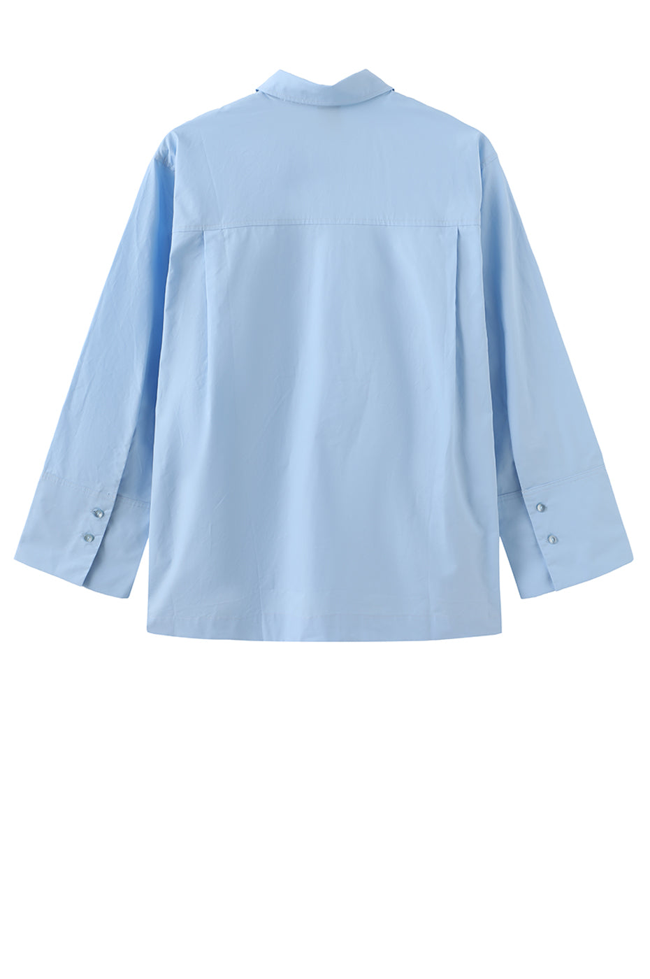 LUXZUZ // ONE TWO Zitha Blouse Blouse 510 Chambray Blue