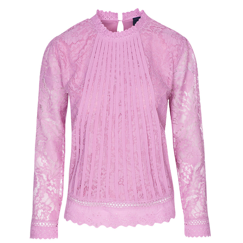 LUXZUZ // ONE TWO Laizy Blouse Blouse 368 Pink Nectar